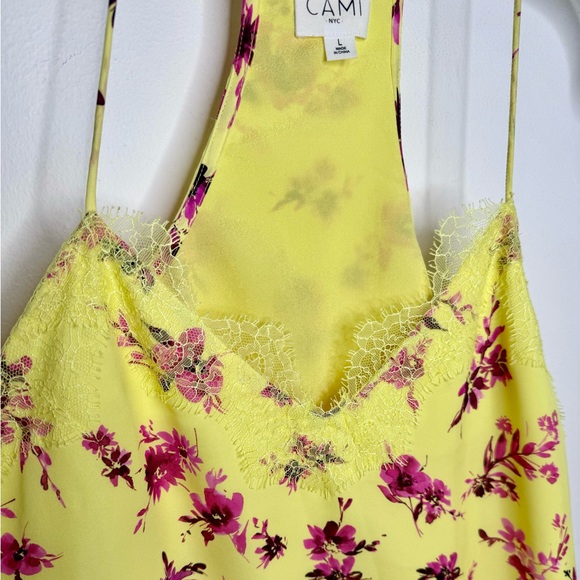 Cami NYC Racer Back Silk Charmeuse Cami - Picture 4 of 9